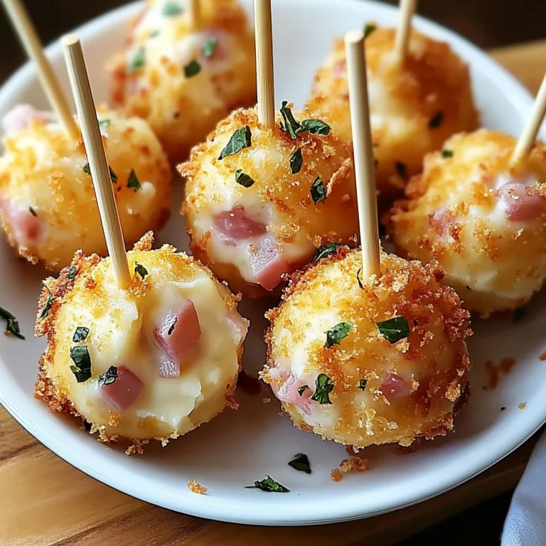 Cake pops salés jambon de poulet fromage
