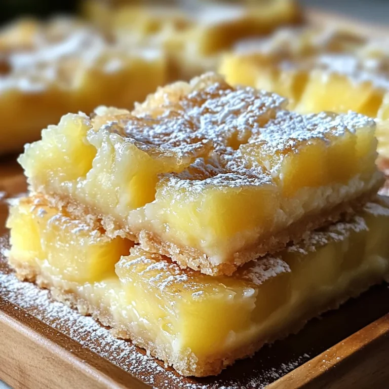 Carrés d'ananas croustillants