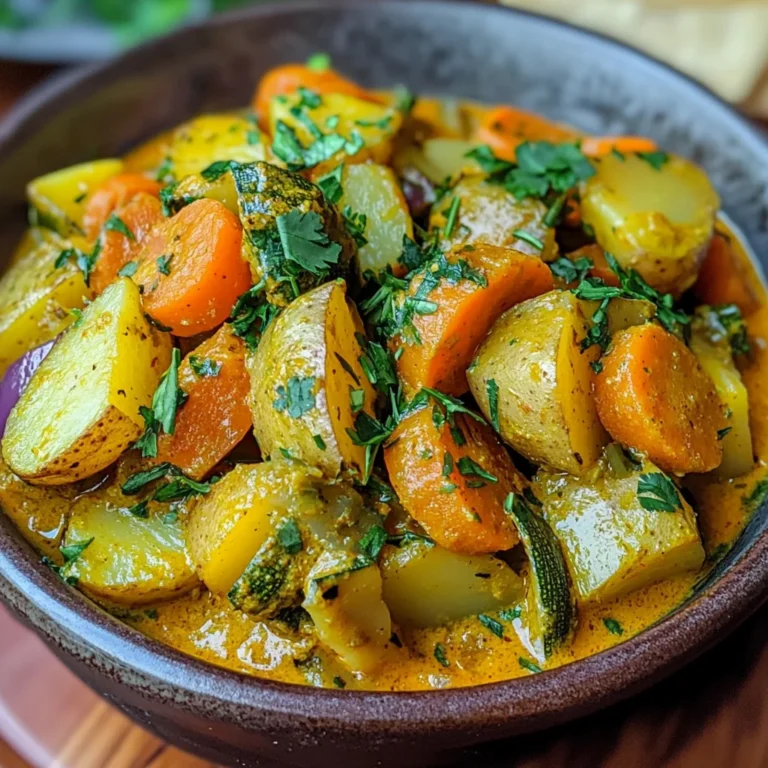 Colombo de Légumes Végétalien