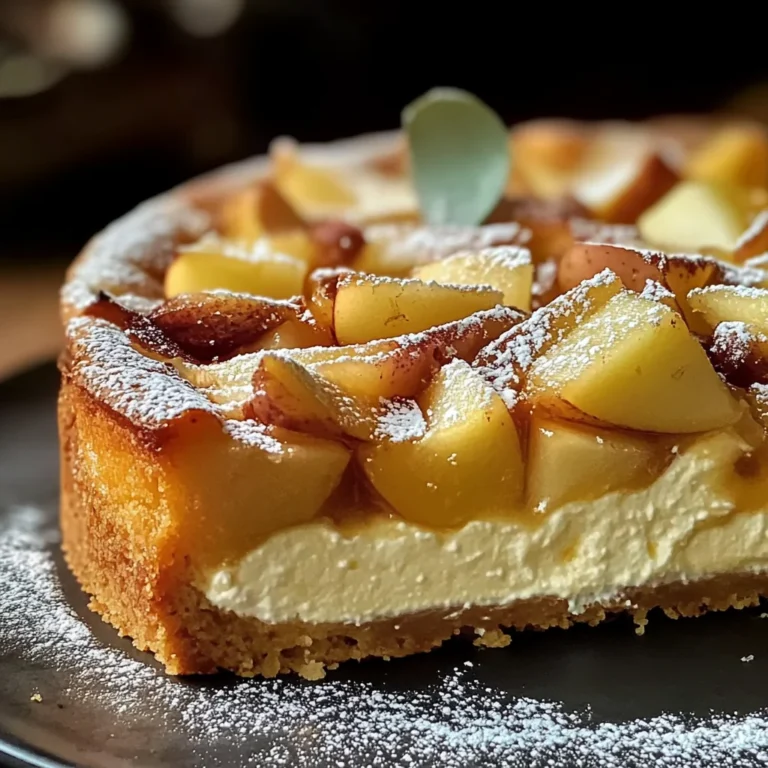 Fondant Moelleux aux Pommes et Mascarpone