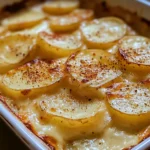 Gratin de pommes de terre crémeux