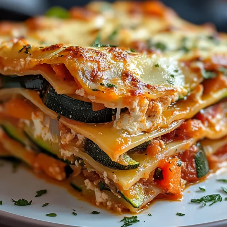 Lasagnes aux légumes d'été