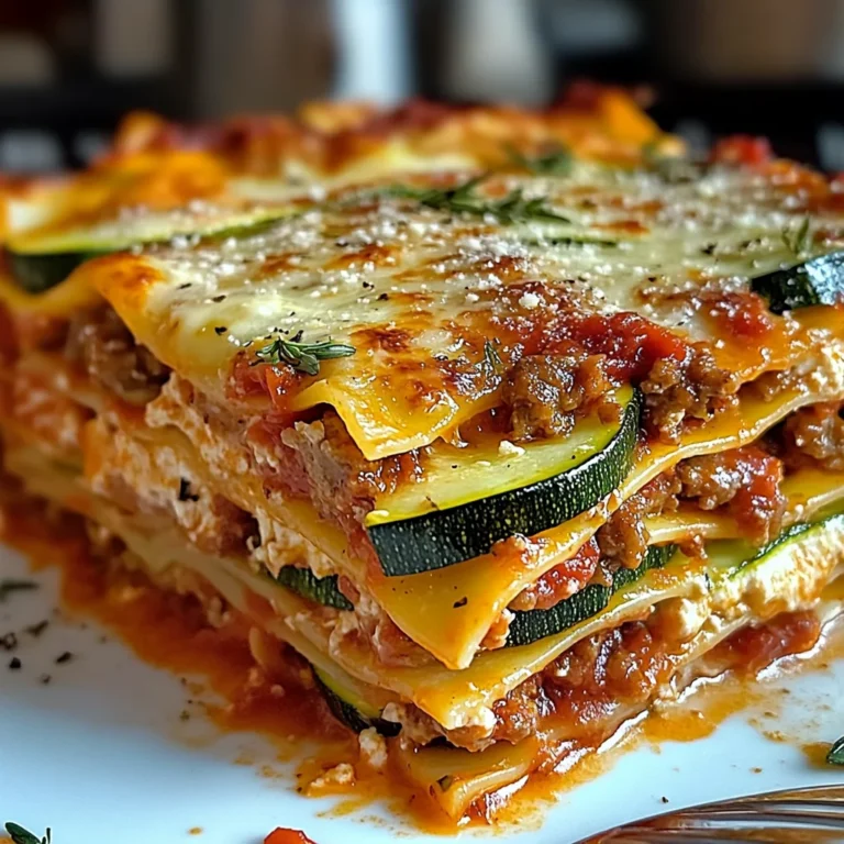 Lasagnes courgettes chair à saucisse