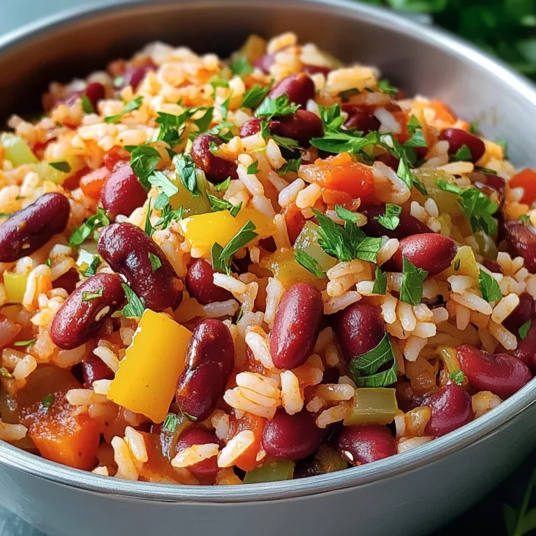 Riz Cajun aux Haricots Rouges