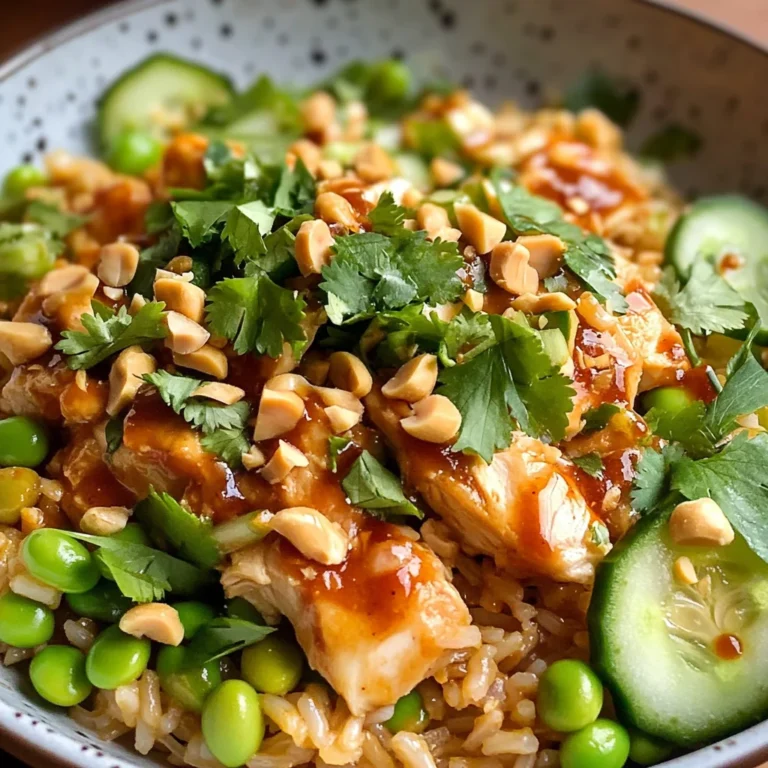Salade Satay Croquante et Épicée