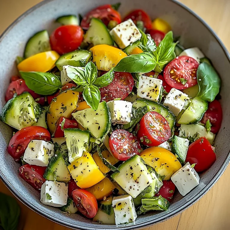 Salade d'été légère et fraîche