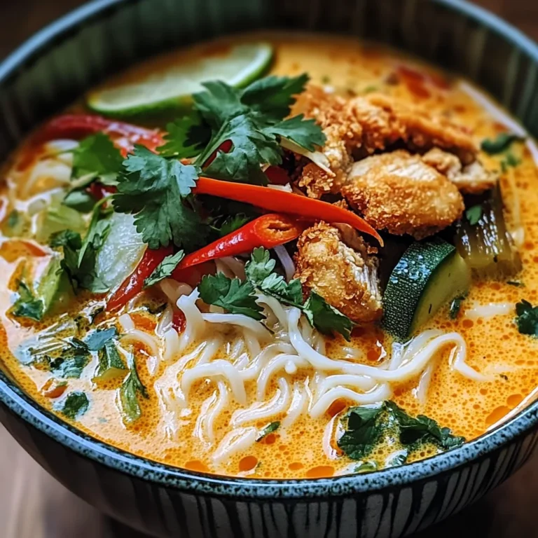 Soupe Thaï Délicieuse et Épicée
