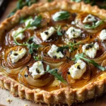 Tarte Gourmande aux Oignons