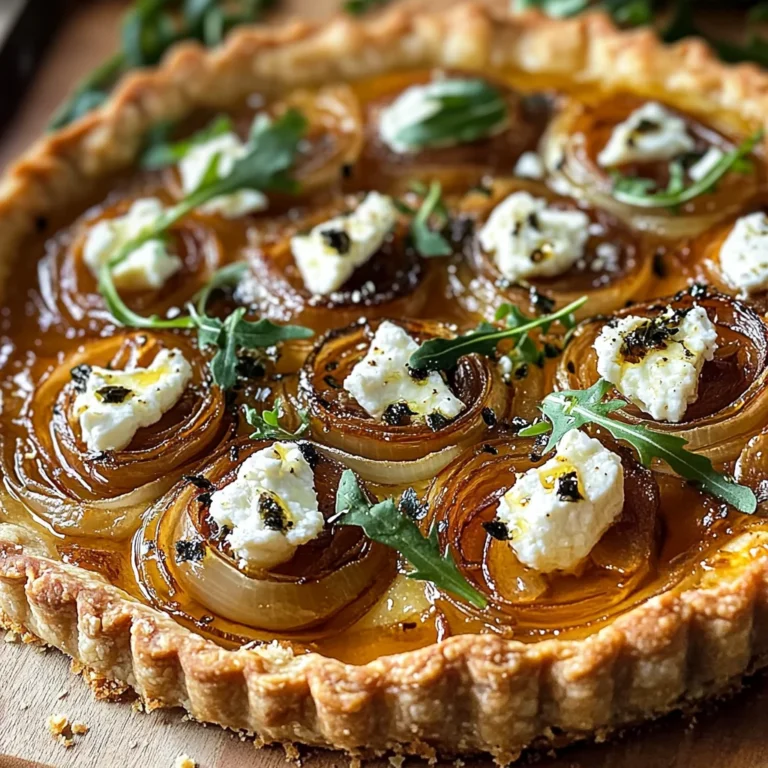 Tarte Gourmande aux Oignons