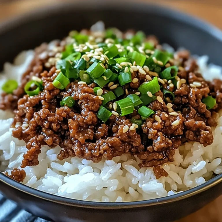 Boeuf Haché Coréen