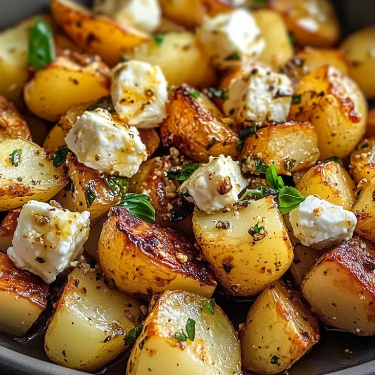 Délicieuses pommes de terre rôties