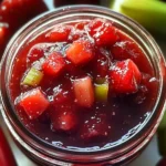 Fraise Rhubarbe Confiture