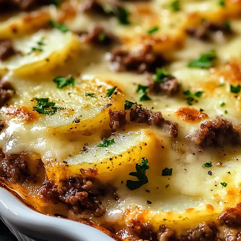 Gratin réconfortant et savoureux