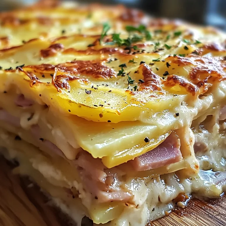 Lasagnes de Pommes de Terre Gourmandes