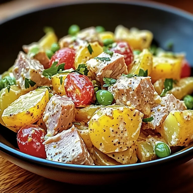 Salade de Pommes de Terre au Thon