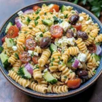 Salade de pâtes méditerranéenne