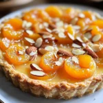 Tarte moelleuse abricots amandes