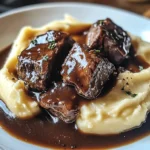 Bœuf Braisé en Sauce avec Purée Maison