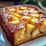 Cake aux pommes fondantes