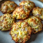 Cookies Salés Courgette, Parmesan & Oignon Rouge