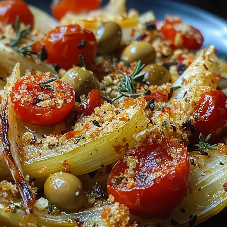 Fenouil méditerranéen au four