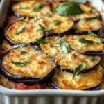 Gratin d’aubergines savoureux