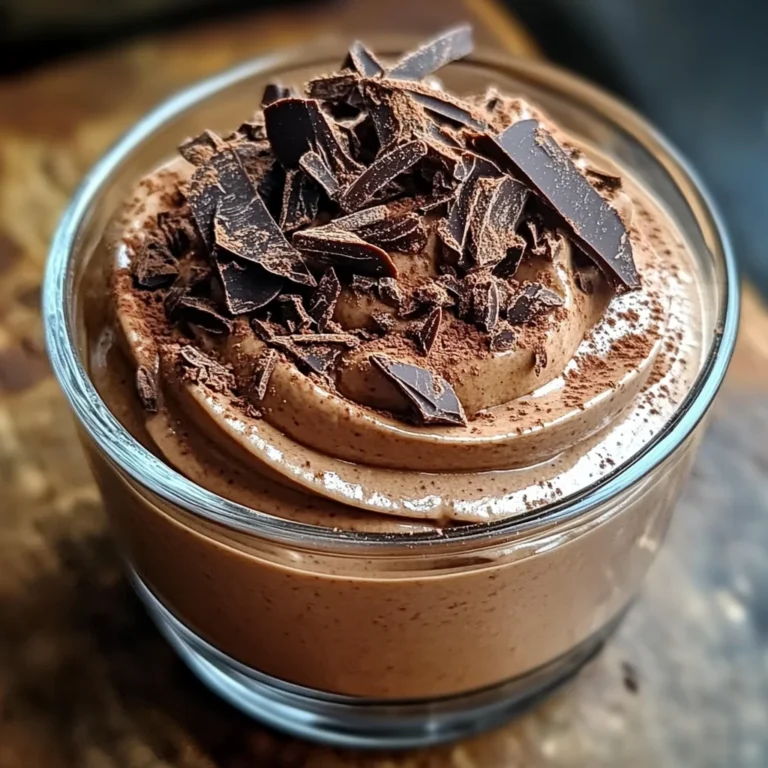 Mousse Mascarpone au Chocolat