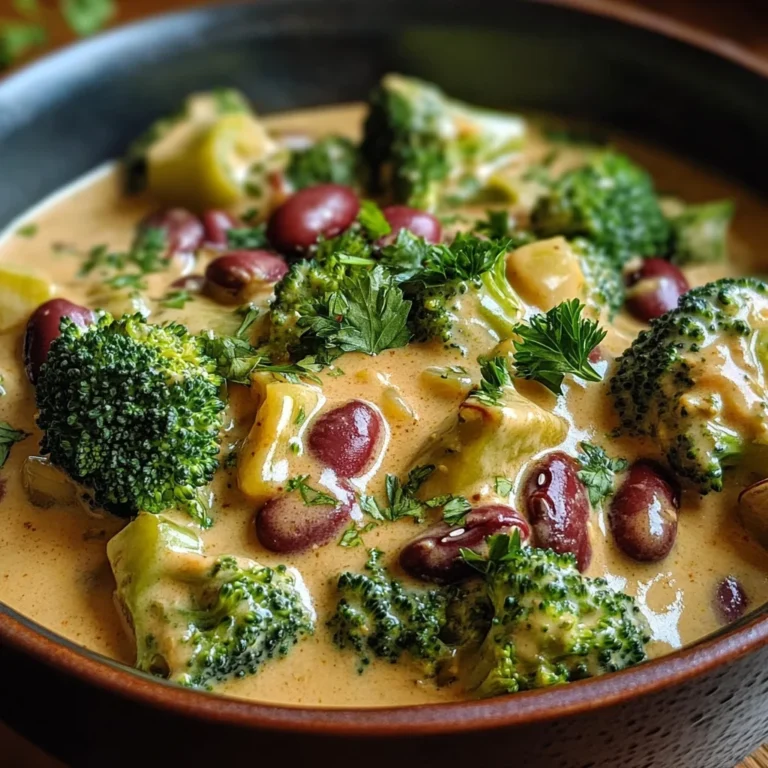 Plat végétal crémeux et gourmand